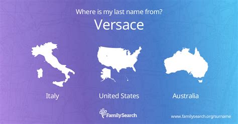 Versace Name Meaning and Versace Family History 